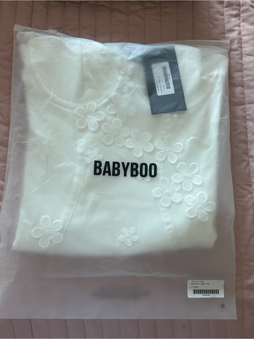 BabyBoo Dalary Mini Dress- Ivory, XS - Picture 5 of 8
